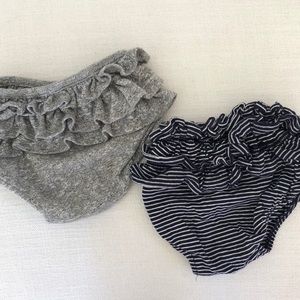 Ruffled baby bloomers 3-6 months
